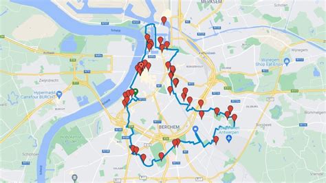 Fietsroutes in Antwerpen (Stad) 